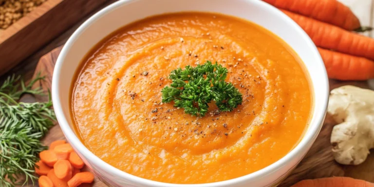 soupe butternut carotte
