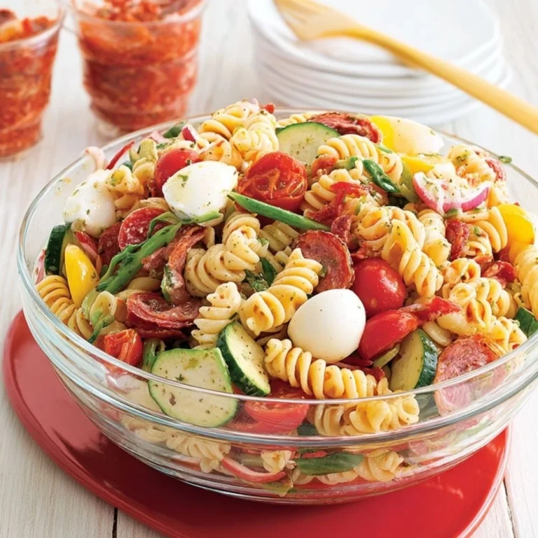 Recette Salade de Pâtes Froide