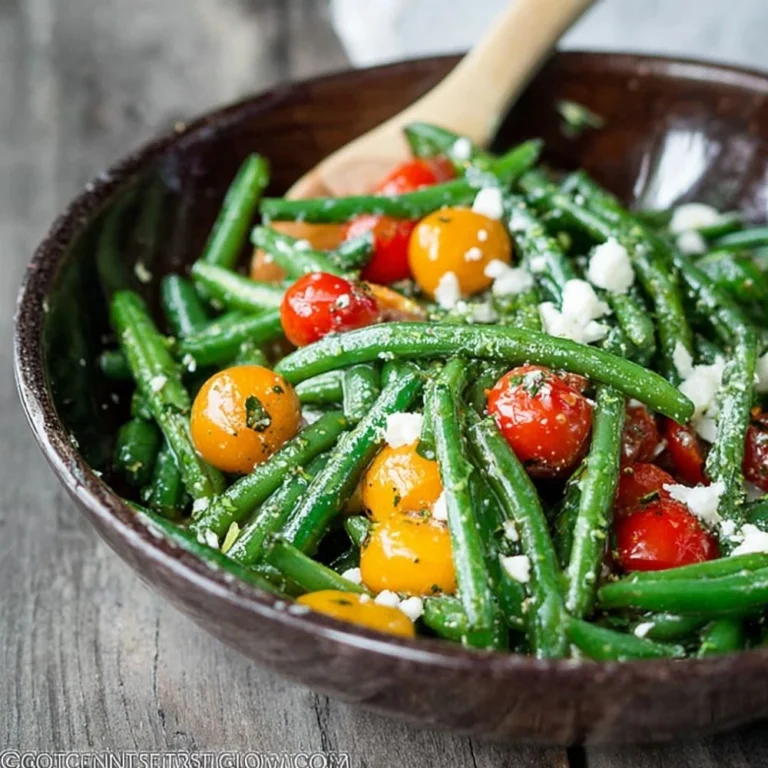 Salade de Haricots Verts Croquants : La Recette Fraîche et Légère de l’Été